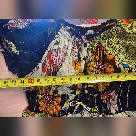 Vibrant Floral Maxi Dress By Anthrophologie (B1) - Picture 8 of 10